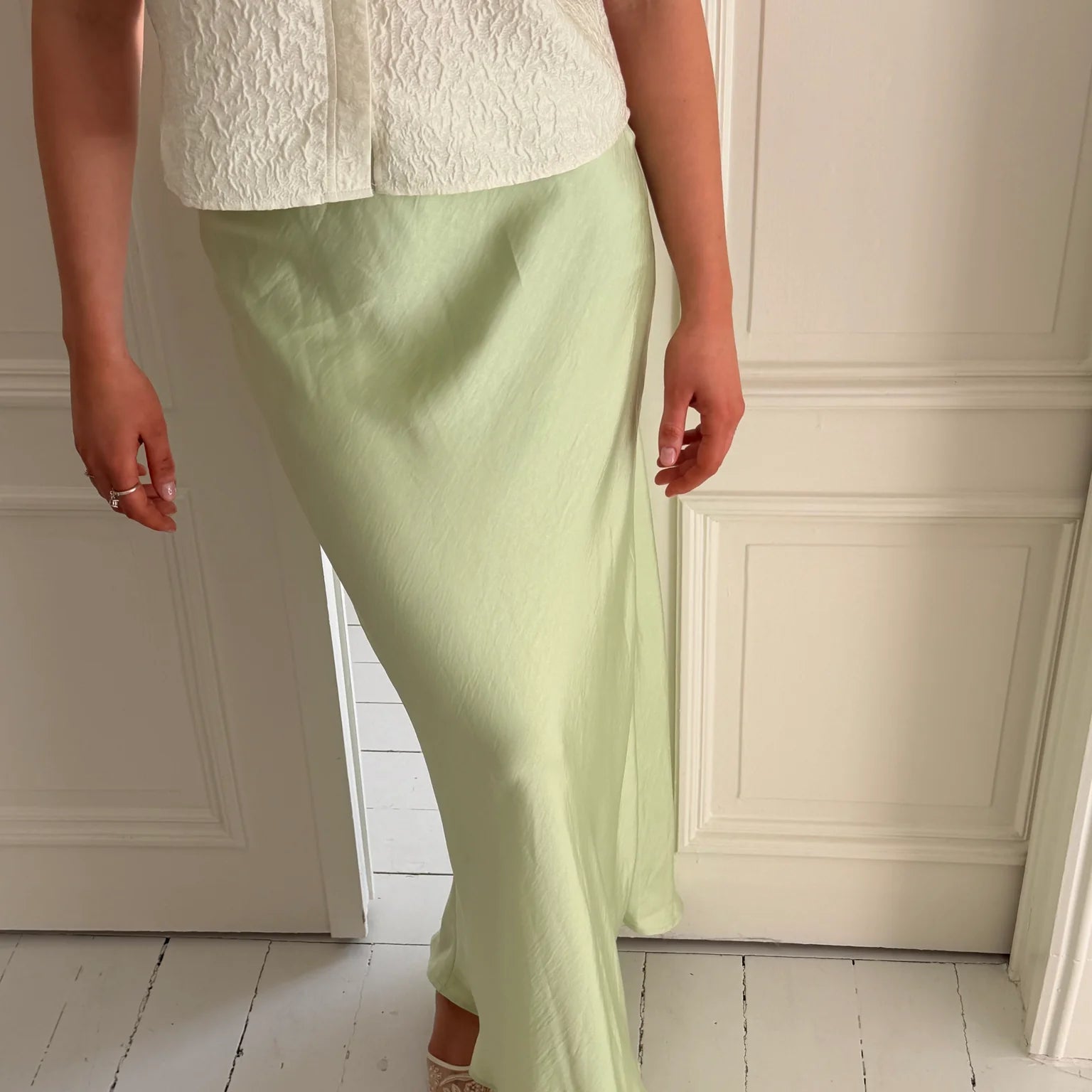 VMLIVIA Long Skirt - Gleam